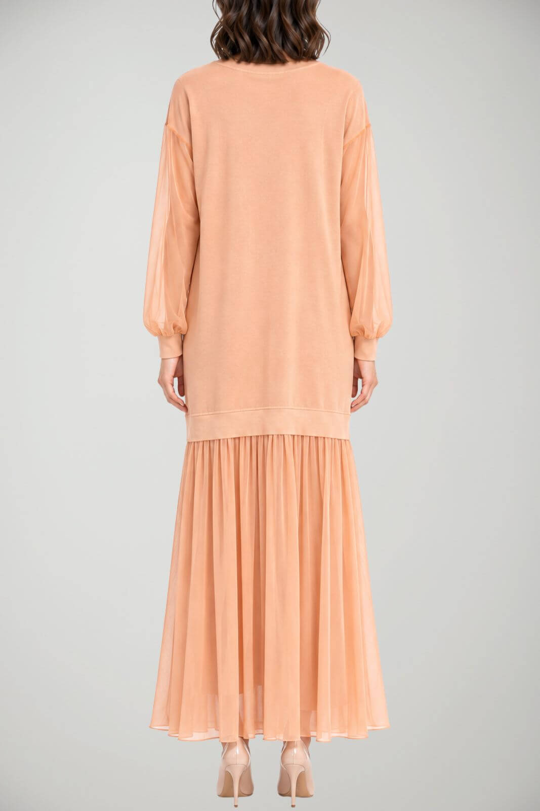 So allure Abito Donna con inserto in tulle