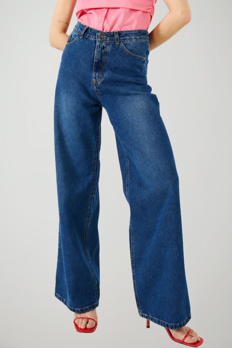 Souvenir Jeans Donna Cinque Tasche a Palazzo