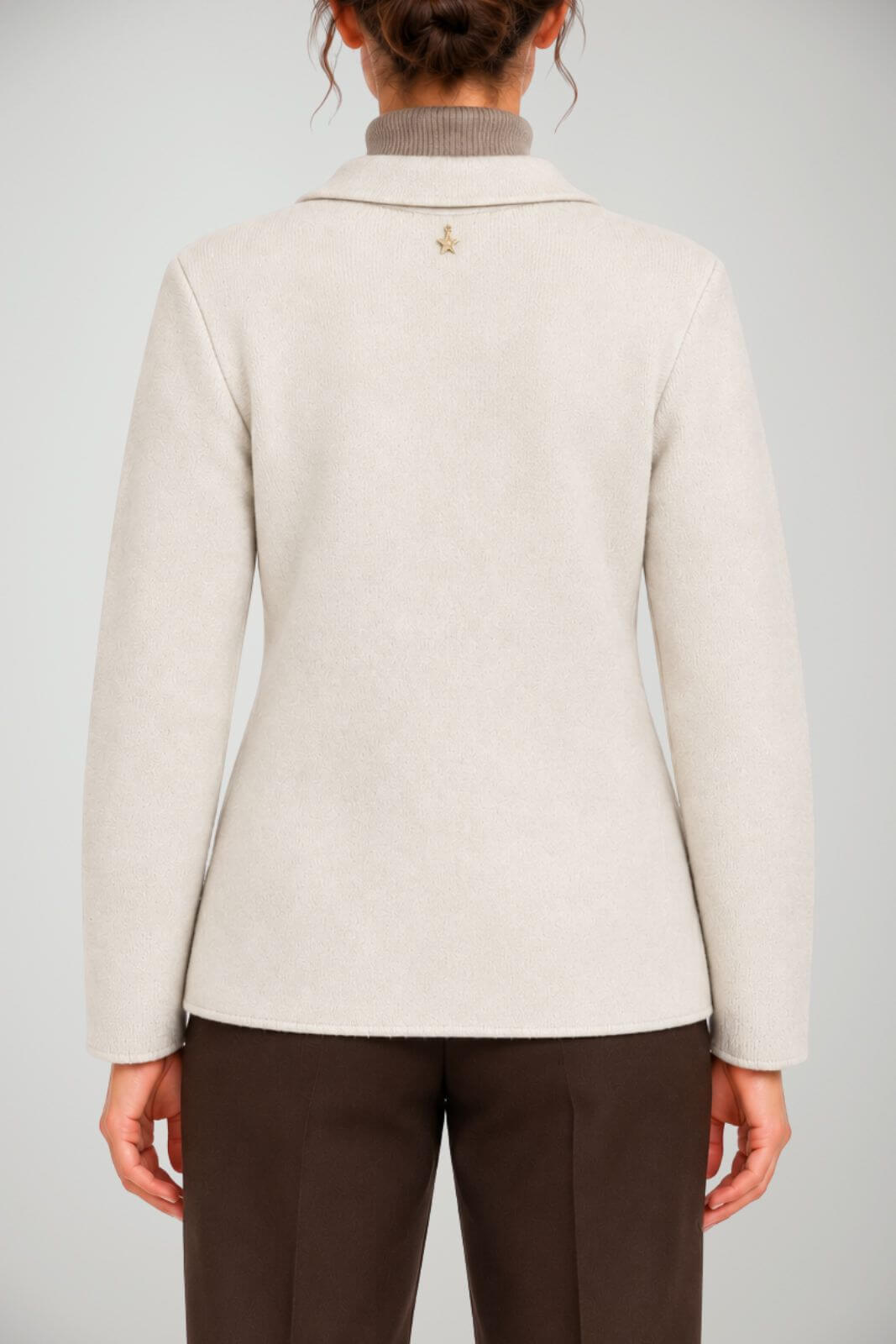 Souvenir Blazer Donna monopetto in maglia