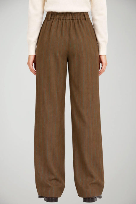 Souvenir Pantaloni Donna rigato con pences