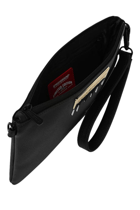 Sprayground Pochette Gold Bricks Luxe Crossover Clutch