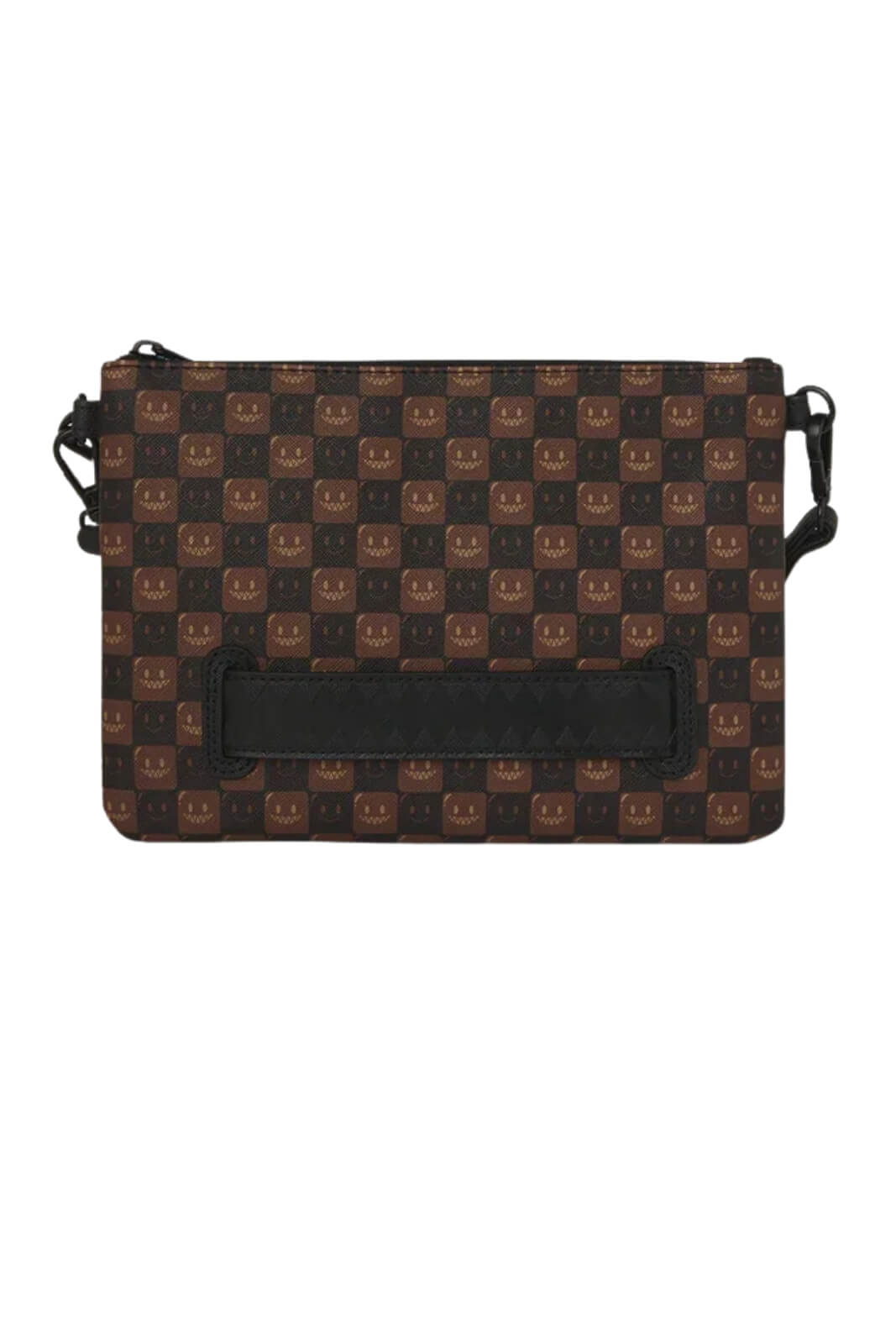 Sprayground Pochette Shark Brown Check