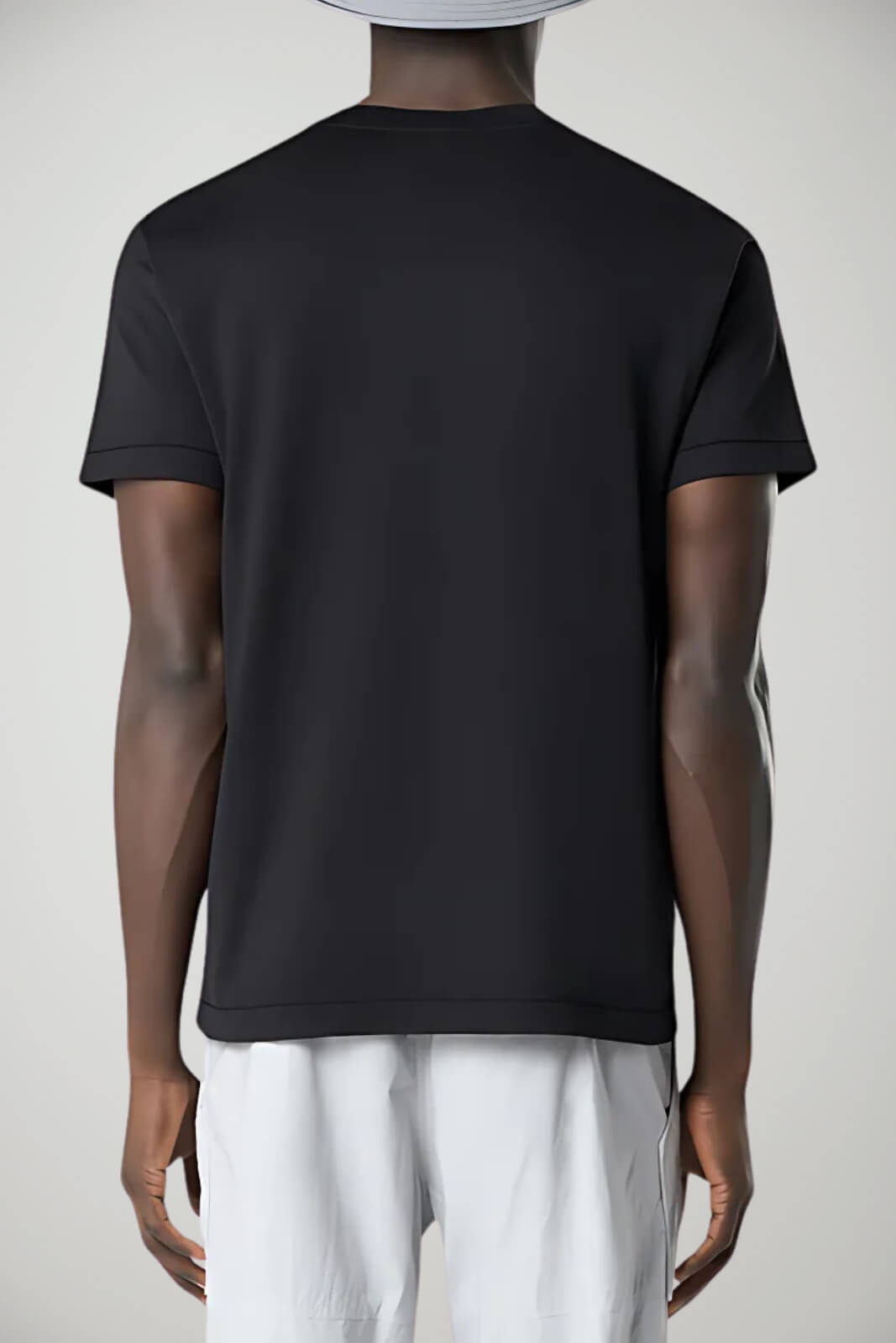 Camiseta de hombre Stone Island de jersey de algodón 60/2