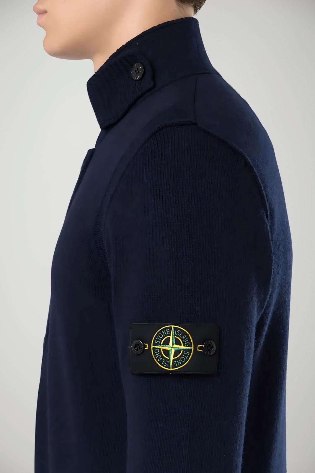 Stone Island men's LAMBSWOOL cardigan sweater
