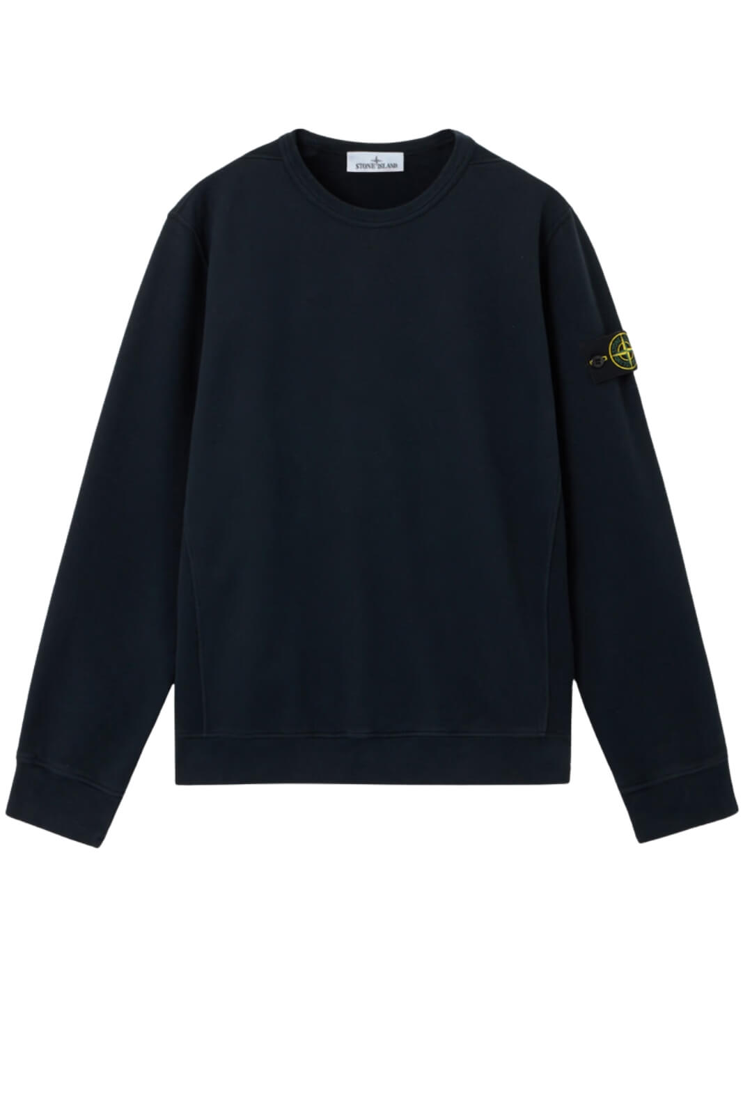 Stone Island felpa uomo BRUSHED ORGANIC COTTON FLEECE
