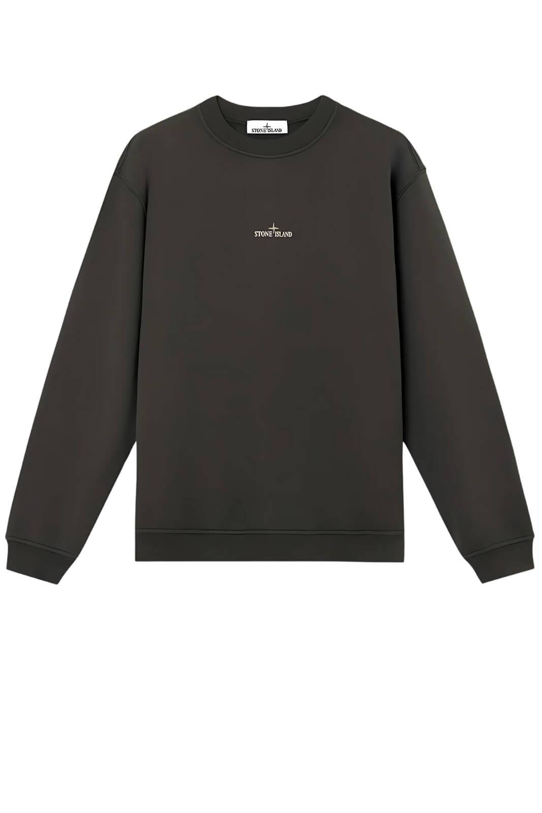 Stone Island felpa uomo COTTON FLEECE