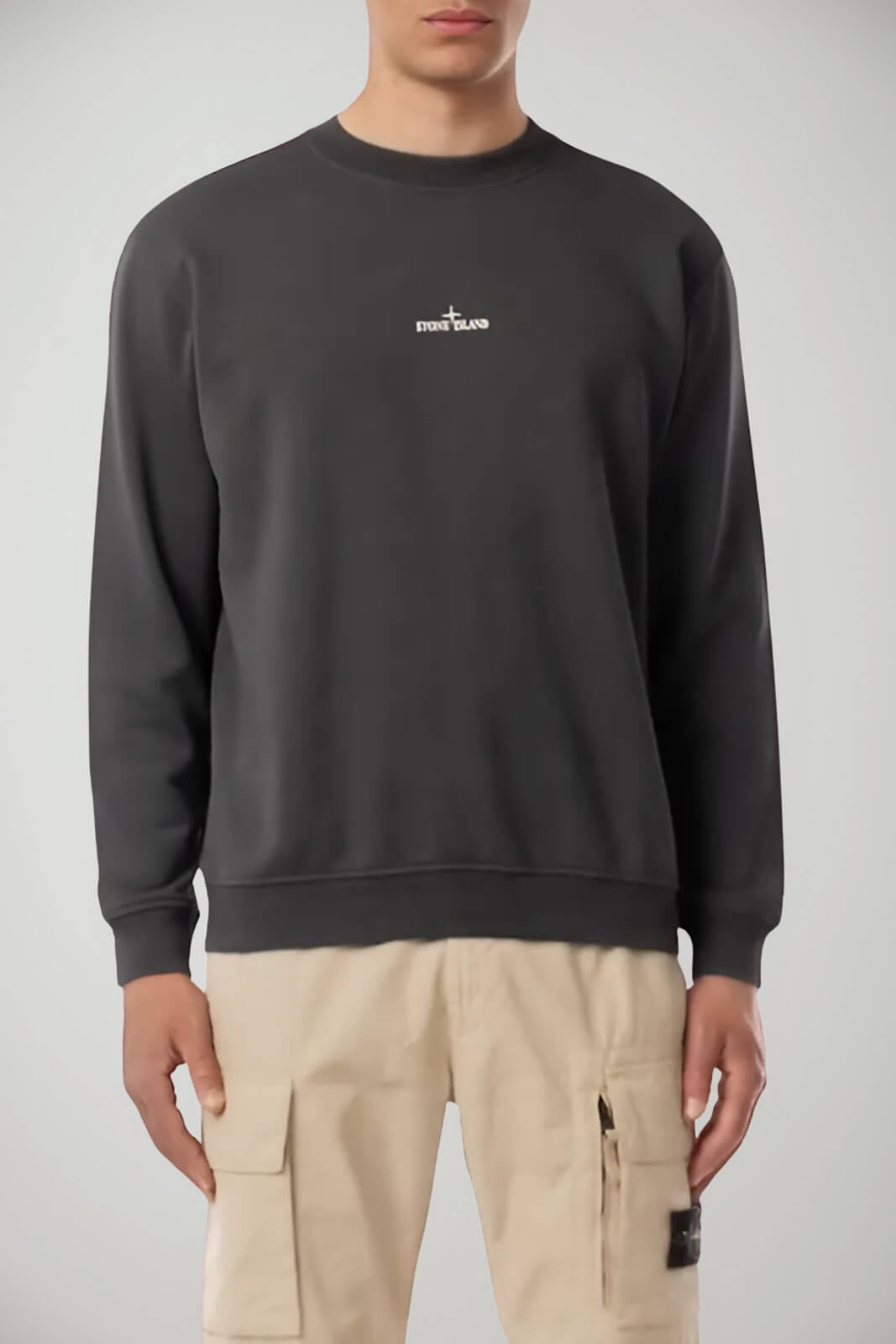 Sudadera de hombre Stone Island de ALGODÓN POLAR