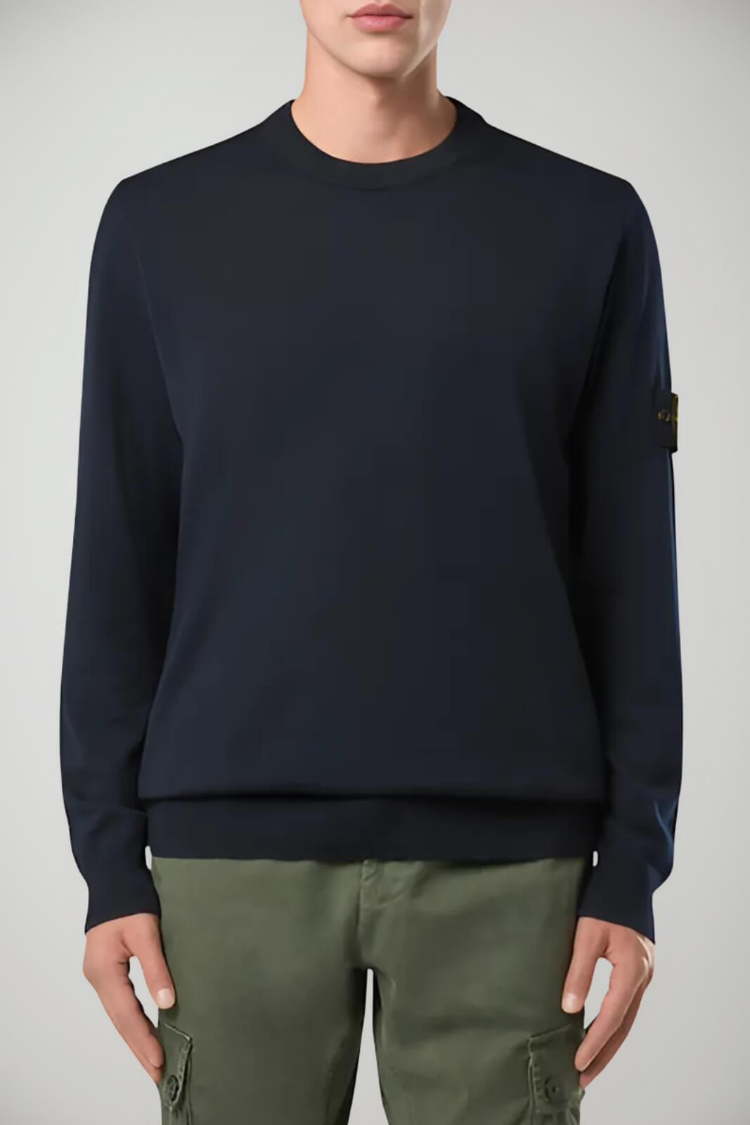 Stone Island maglia uomo LIGHT RWS PURE WOOL