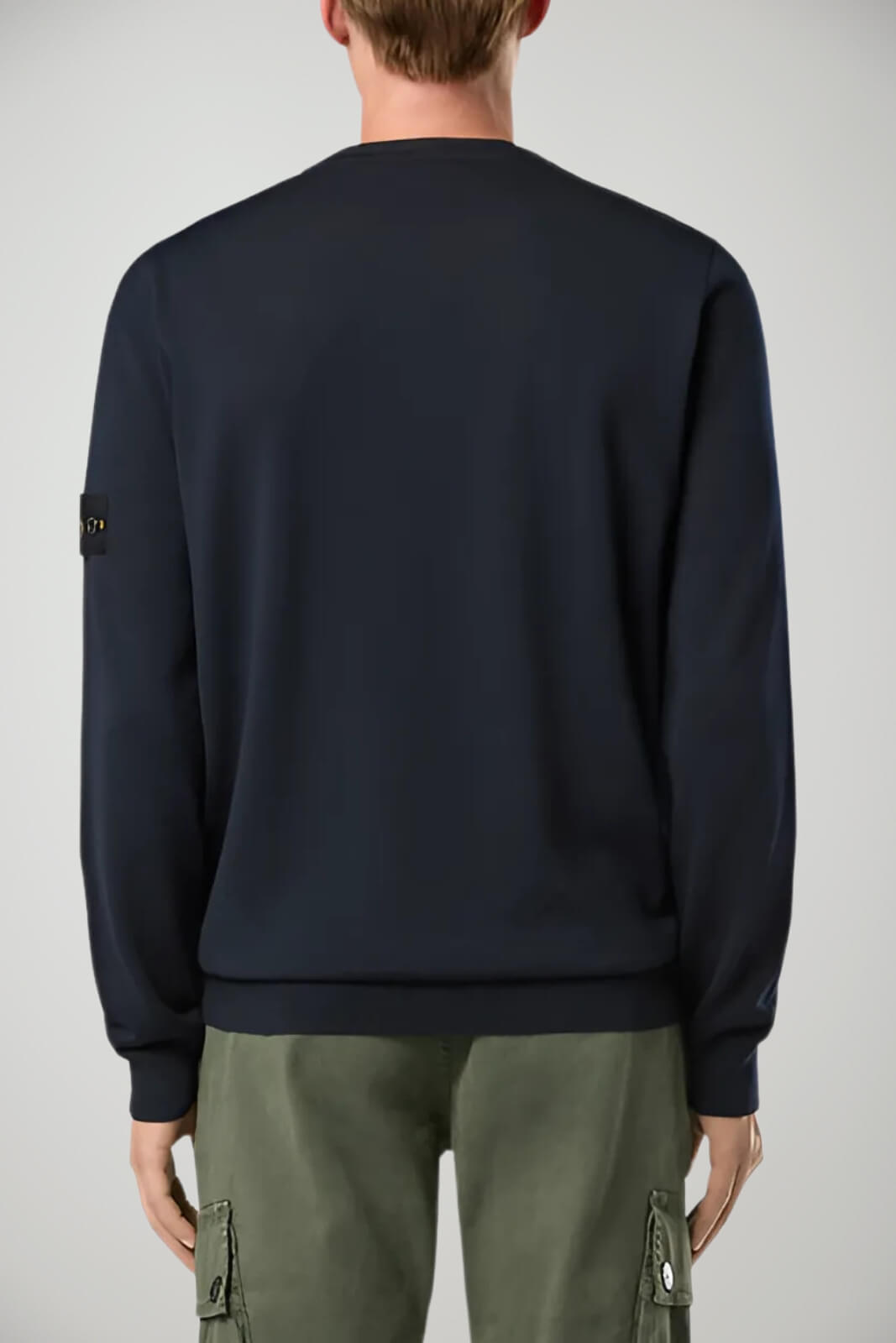 Suéter de hombre Stone Island LIGHT RWS PURE WOOL