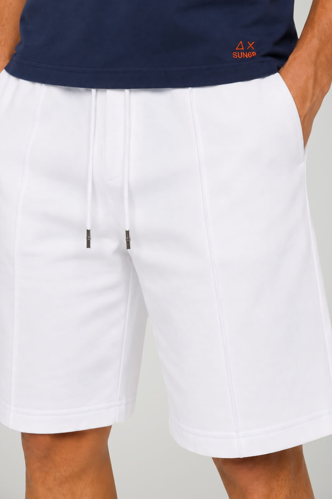 Sun68 Bermuda Uomo Garzati con Coulisse
