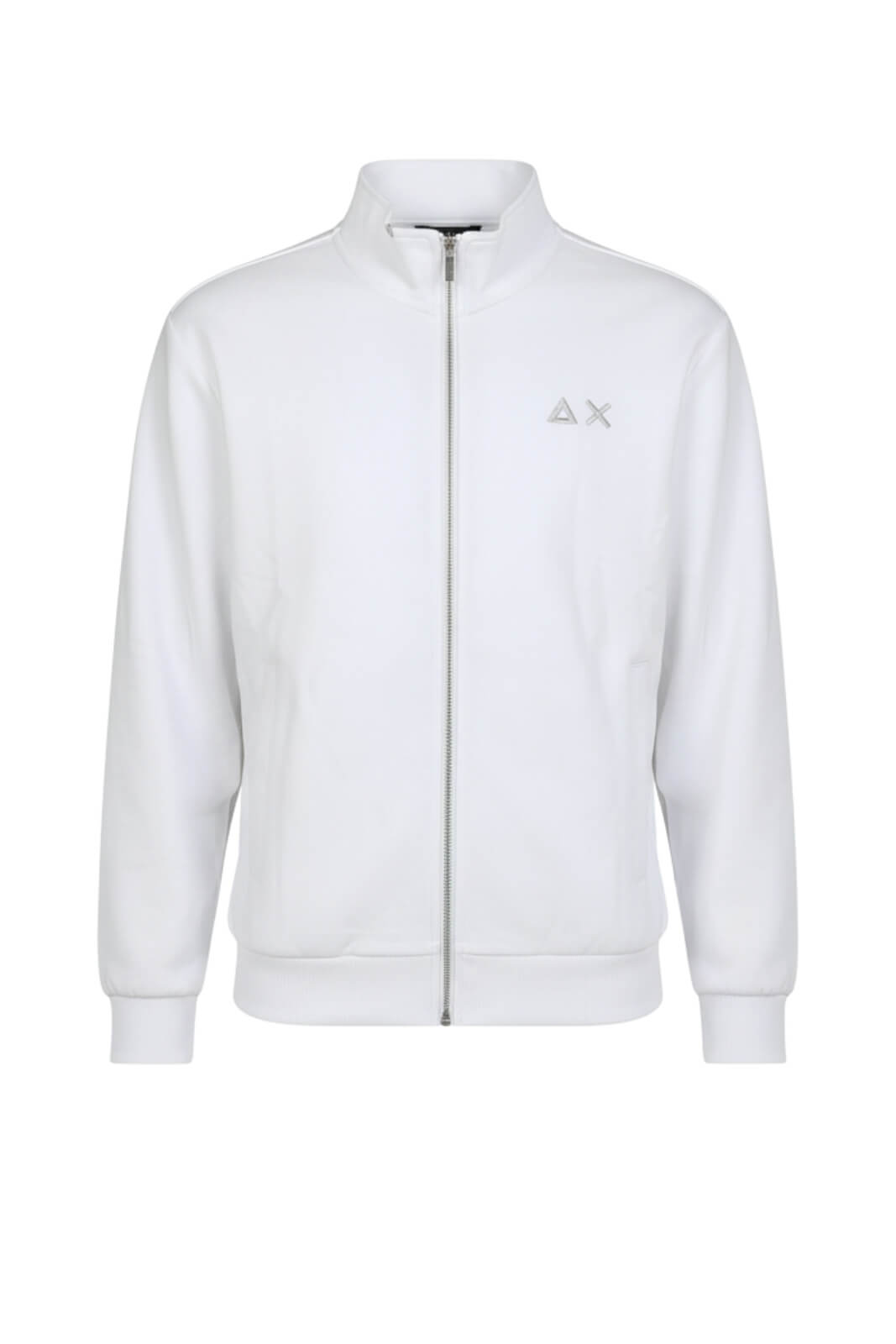 Felpa da uomo Sun 68 con zip e logo