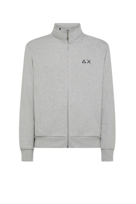 Felpa da uomo Sun 68 con zip e logo