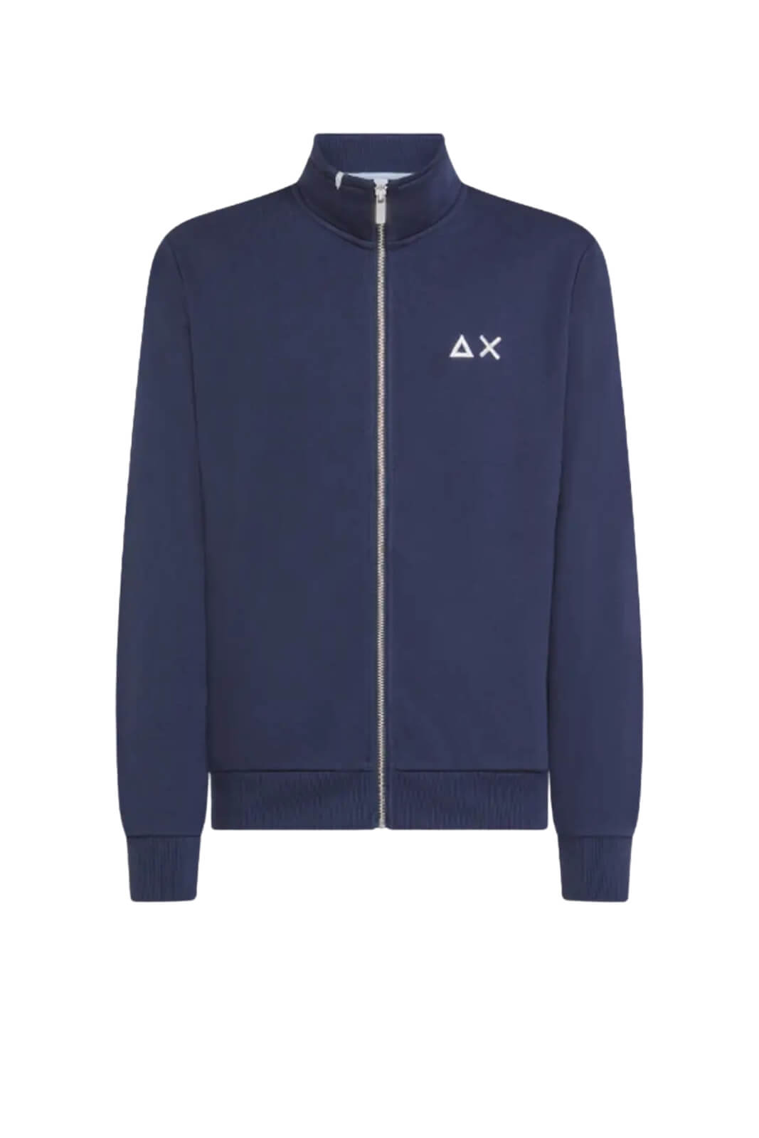 Felpa da uomo Sun 68 con zip e logo