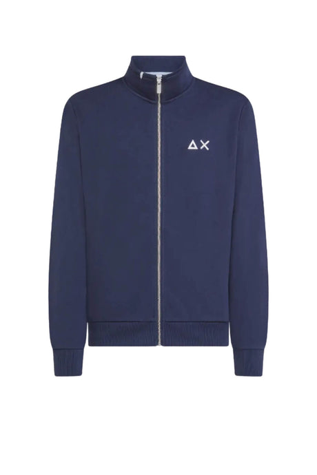 Felpa da uomo Sun 68 con zip e logo