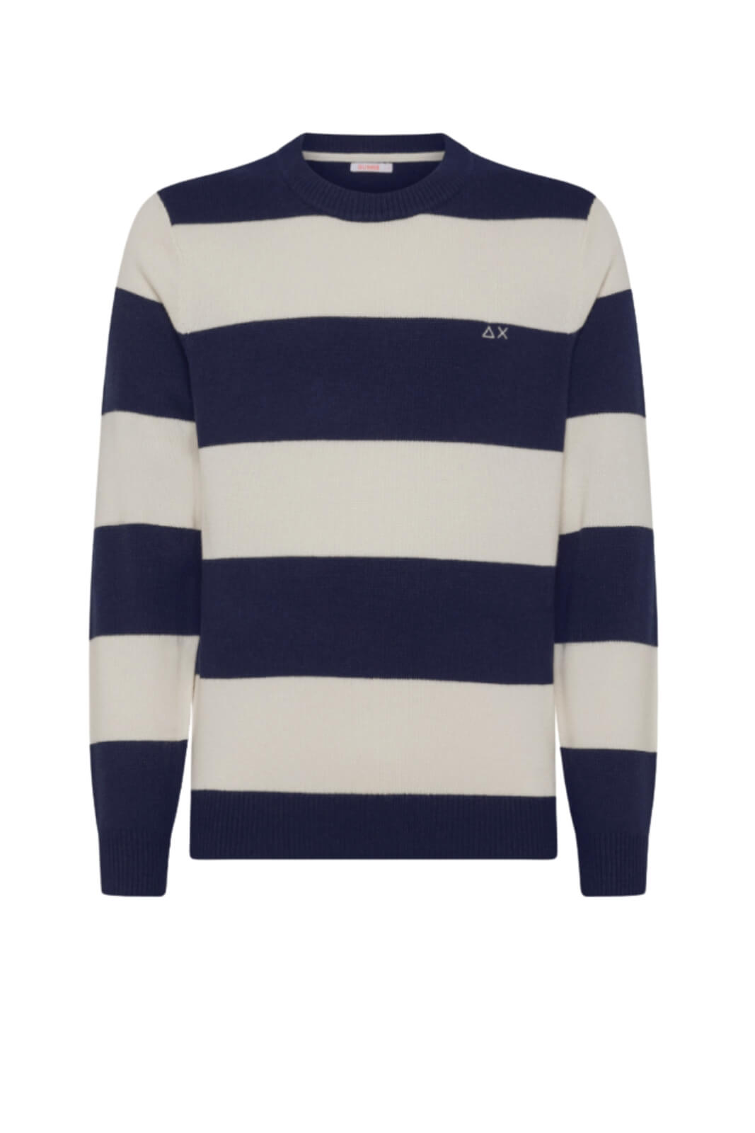 Maglia da uomo a righe Sun 68 con logo