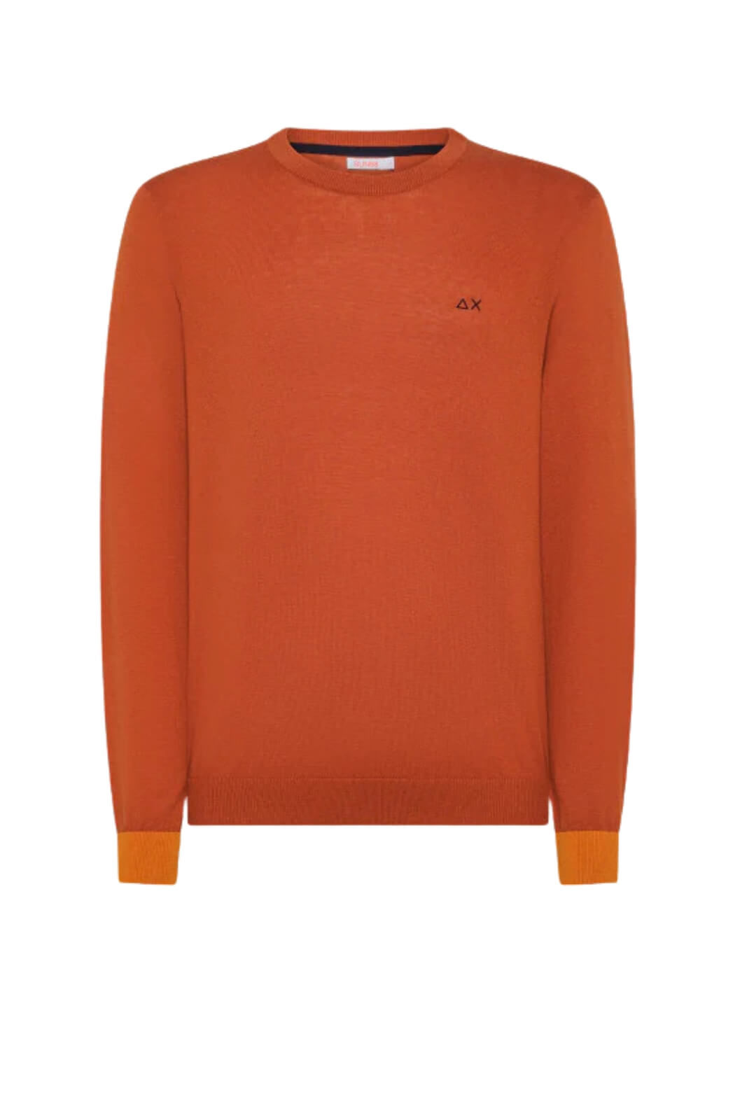 Maglia uomo in misto lana Sun 68 con toppe