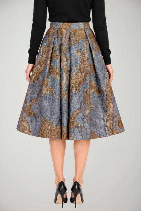 Susanne Bommer Gonna midi in jacquard