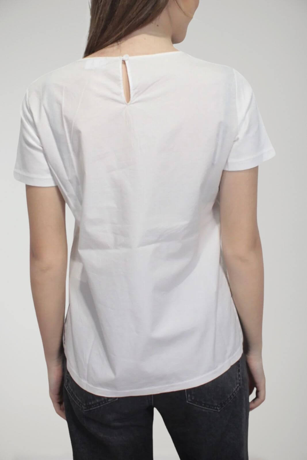 Sun68 Mixed Fabric Women's T-shirt