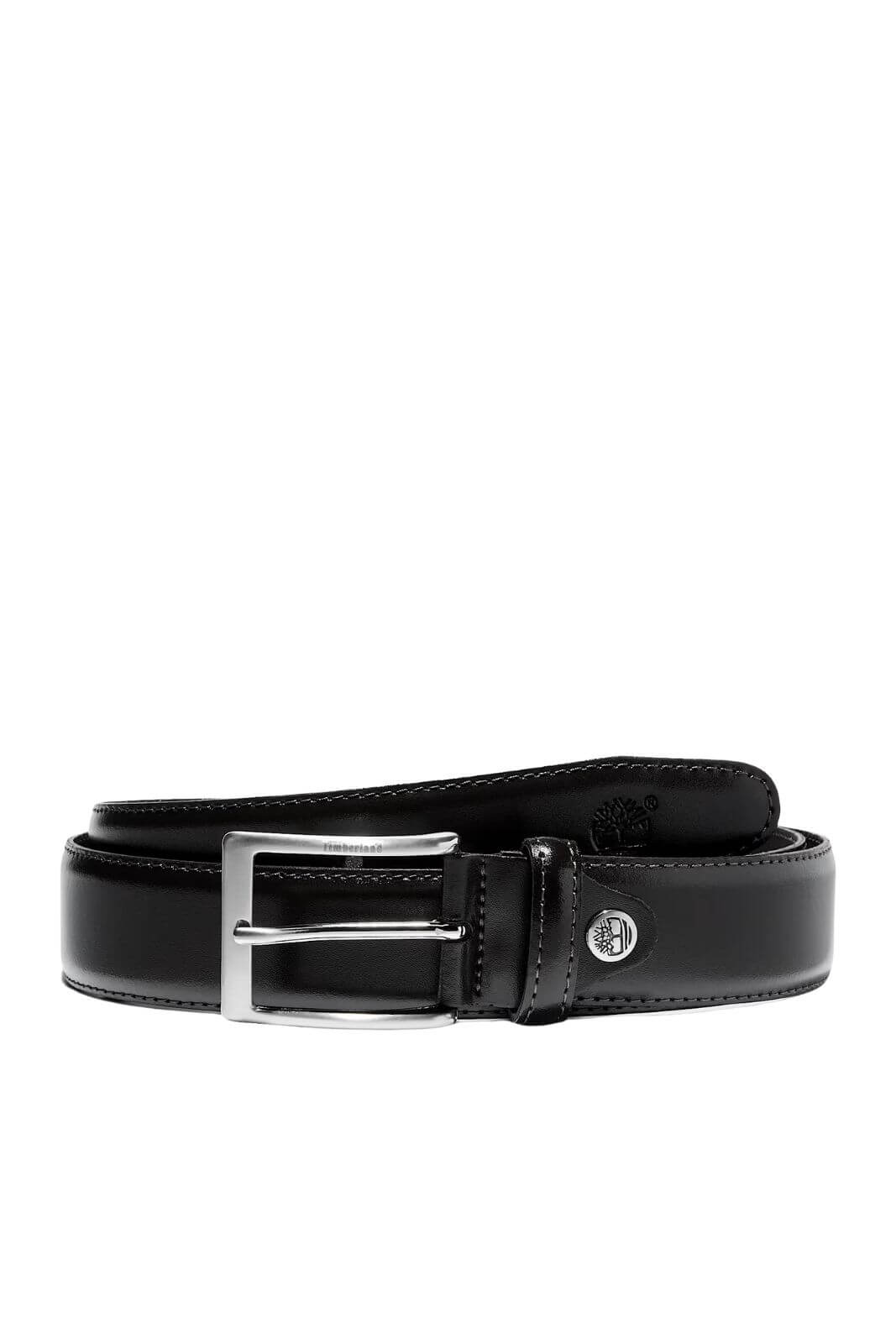 Timberland cintura uomo in pelle / Nero