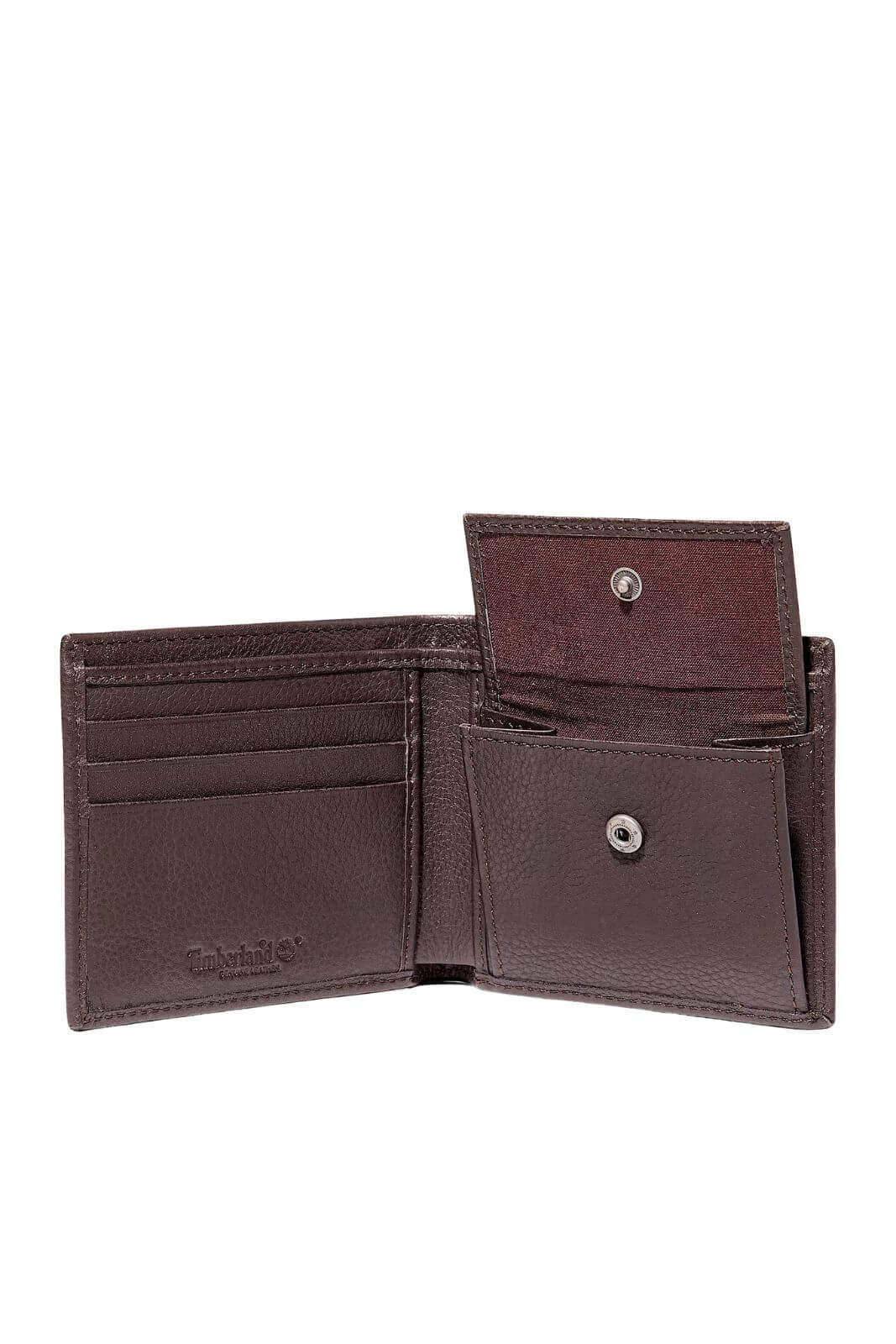 Timberland men's hammered leather wallet