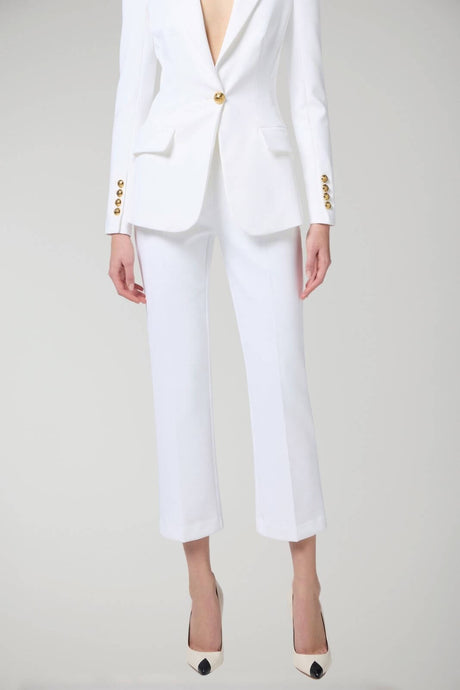 Elisabetta Franchi women's single-breasted crepe suit