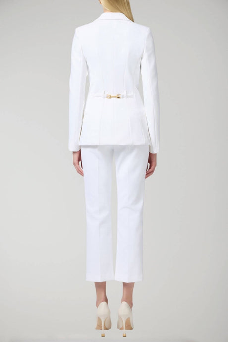 Elisabetta Franchi women's single-breasted crepe suit
