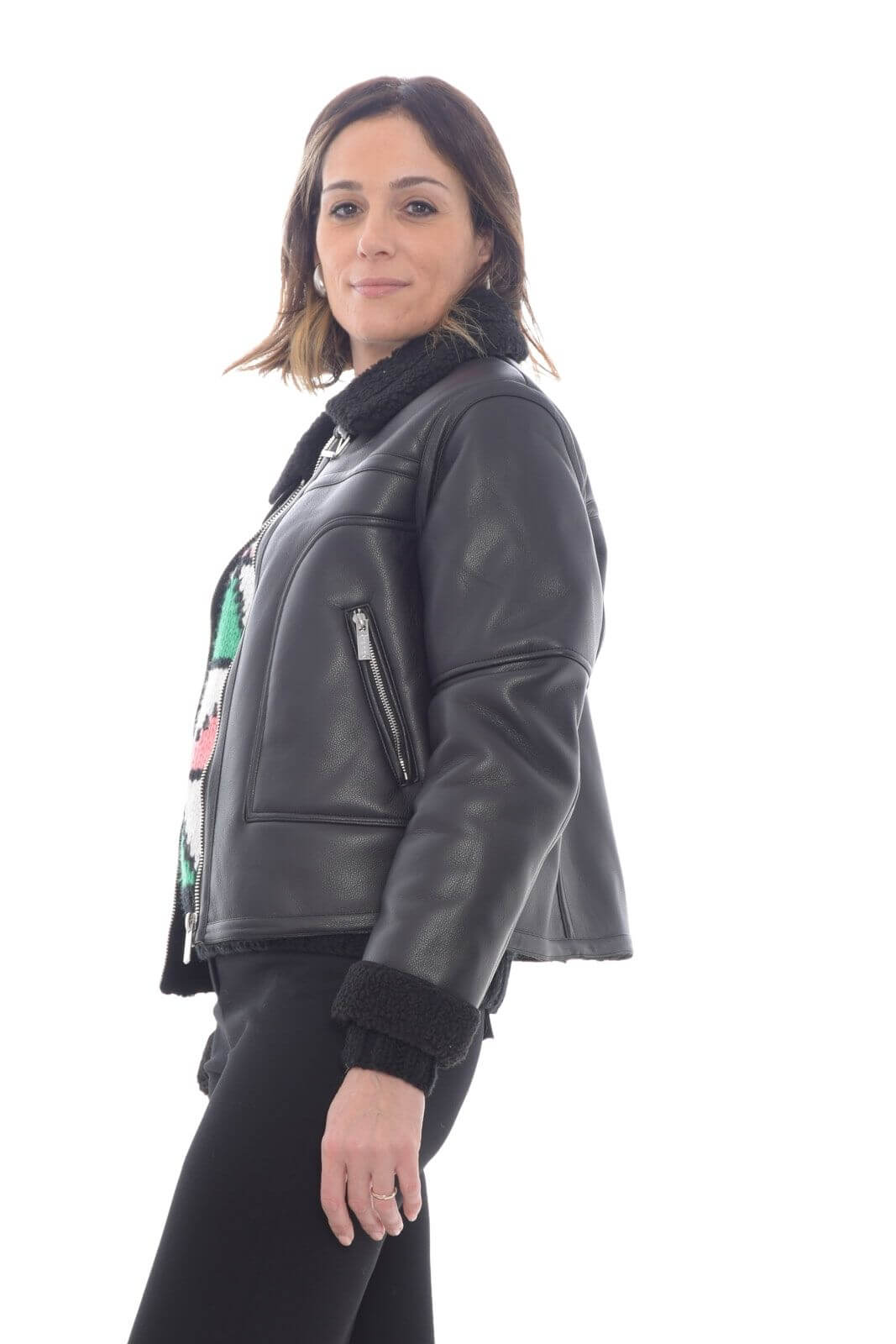 Vicolo women's short biker jacket