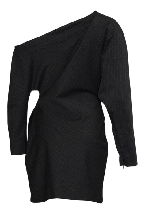 Vestido de raya diplomática con un solo hombro para mujer de Vicolo
