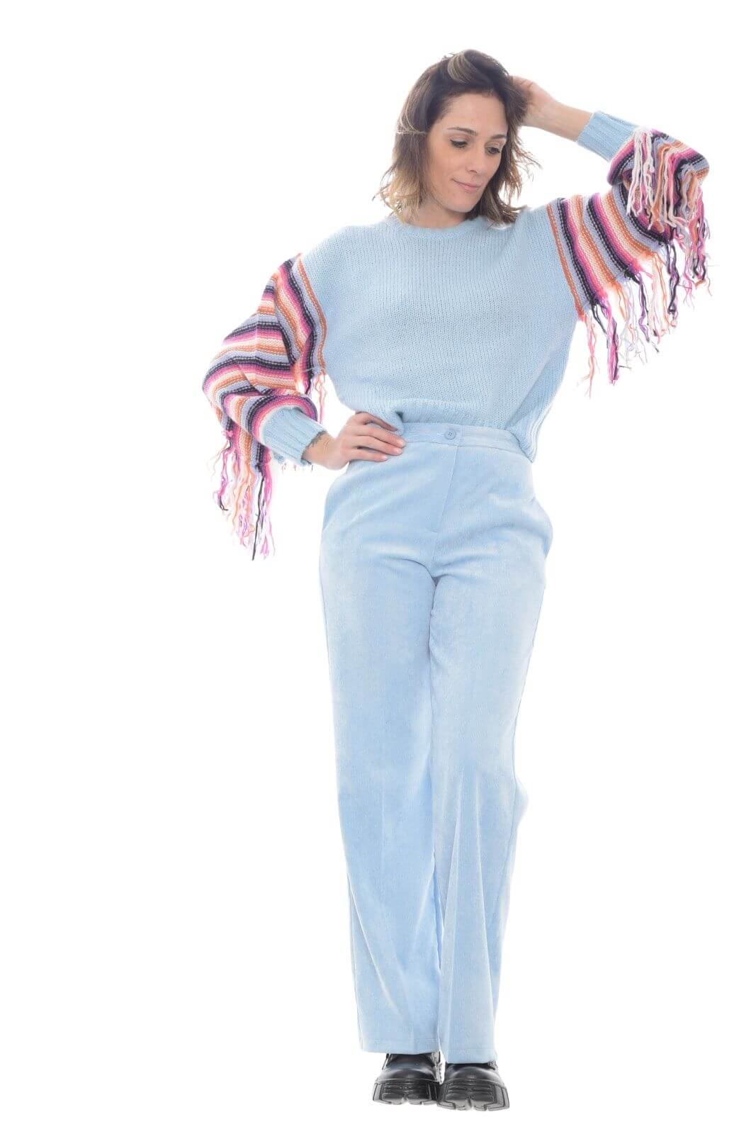 Pantalón de pana de mujer Vicolo