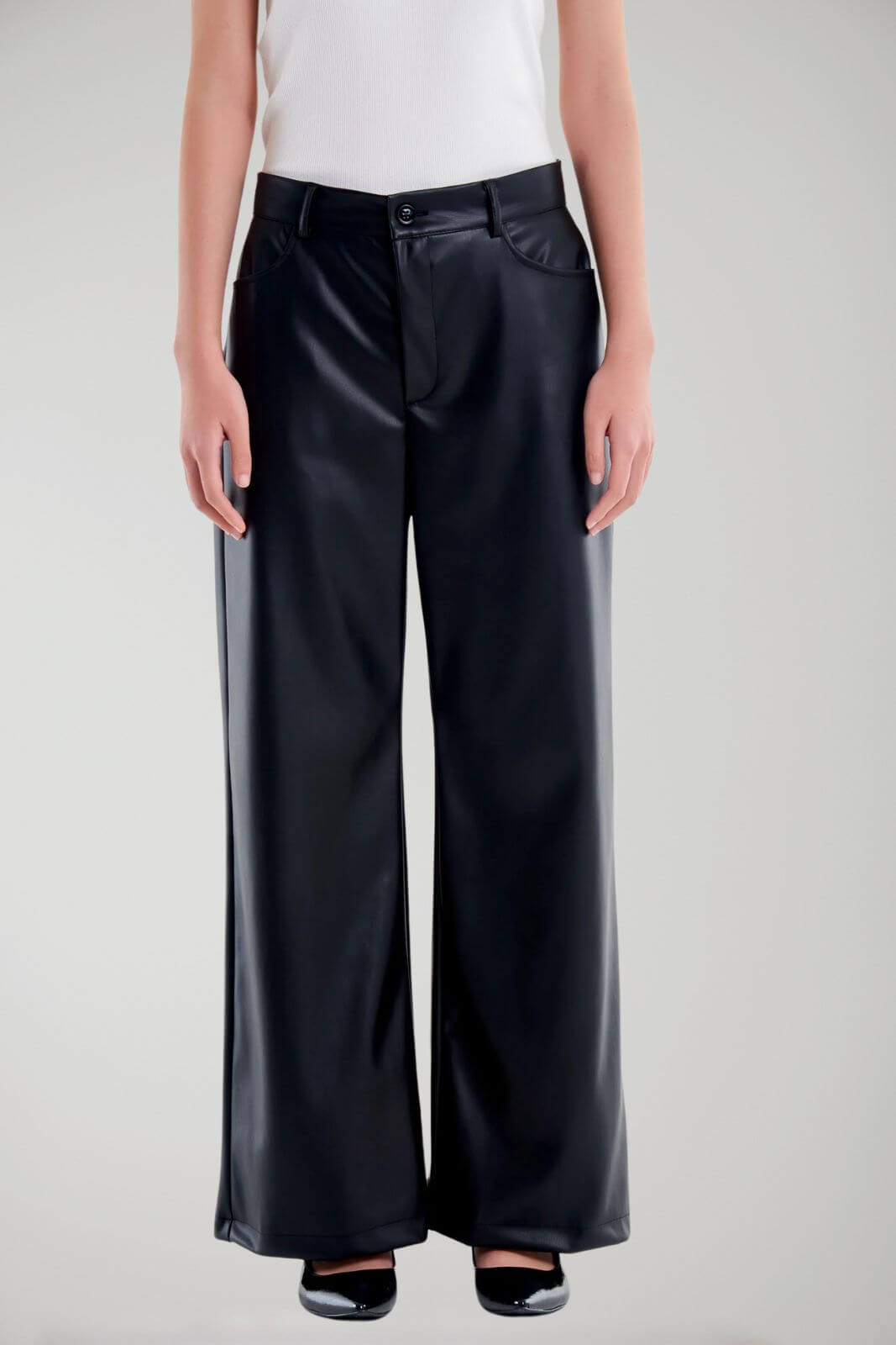 Vicolo Pantaloni Donna in ecopelle