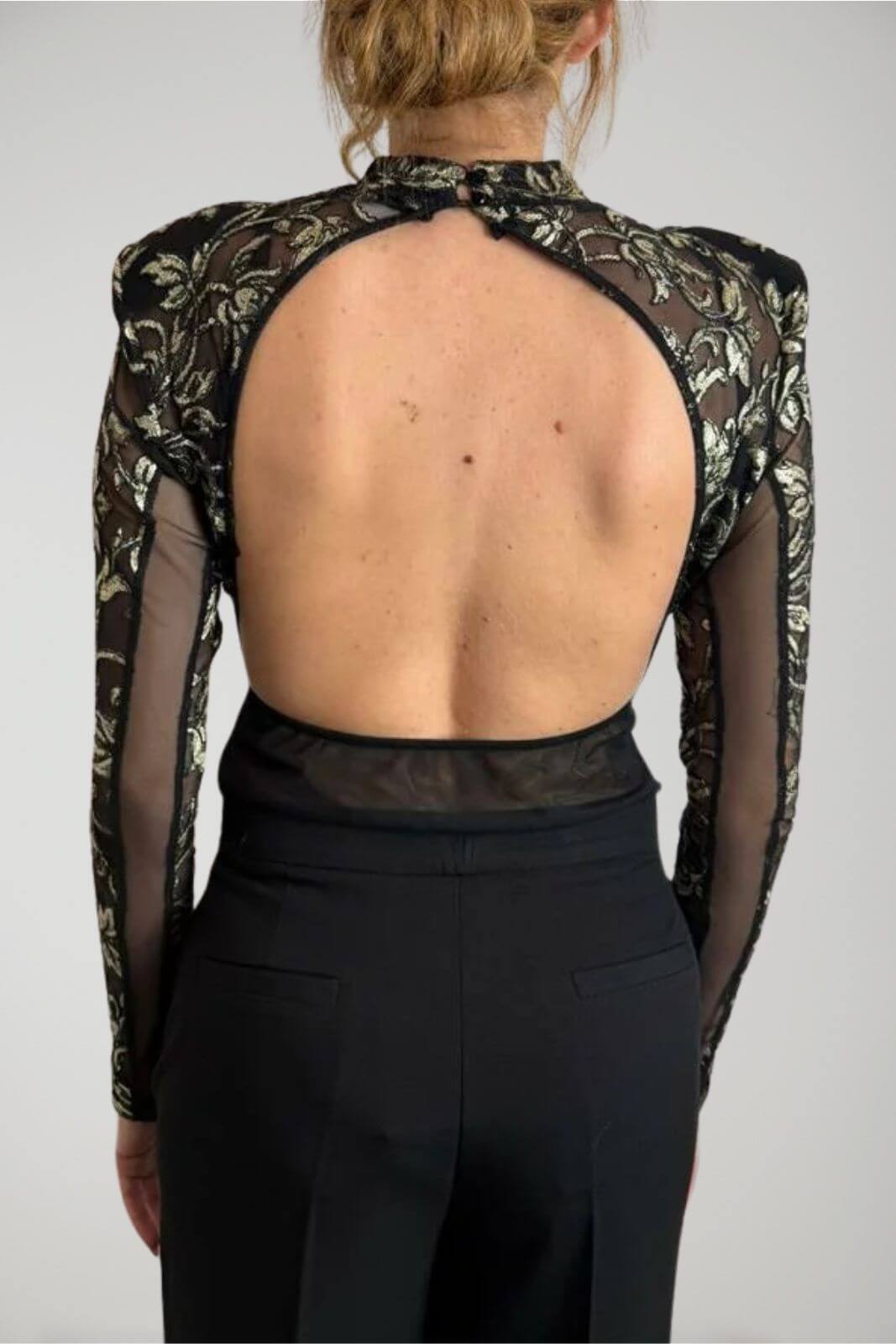 Vicolo women's bodysuit with sequins