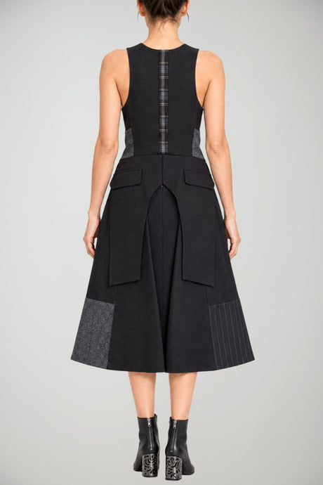Tadashi Abito Donna Patchwork