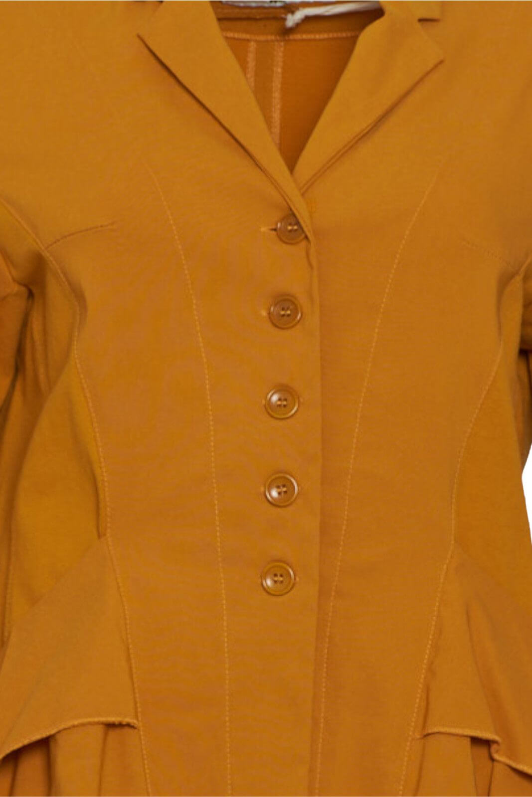 Giacca donna Tadashi in jersey a tinta unita dettaglio bottoni