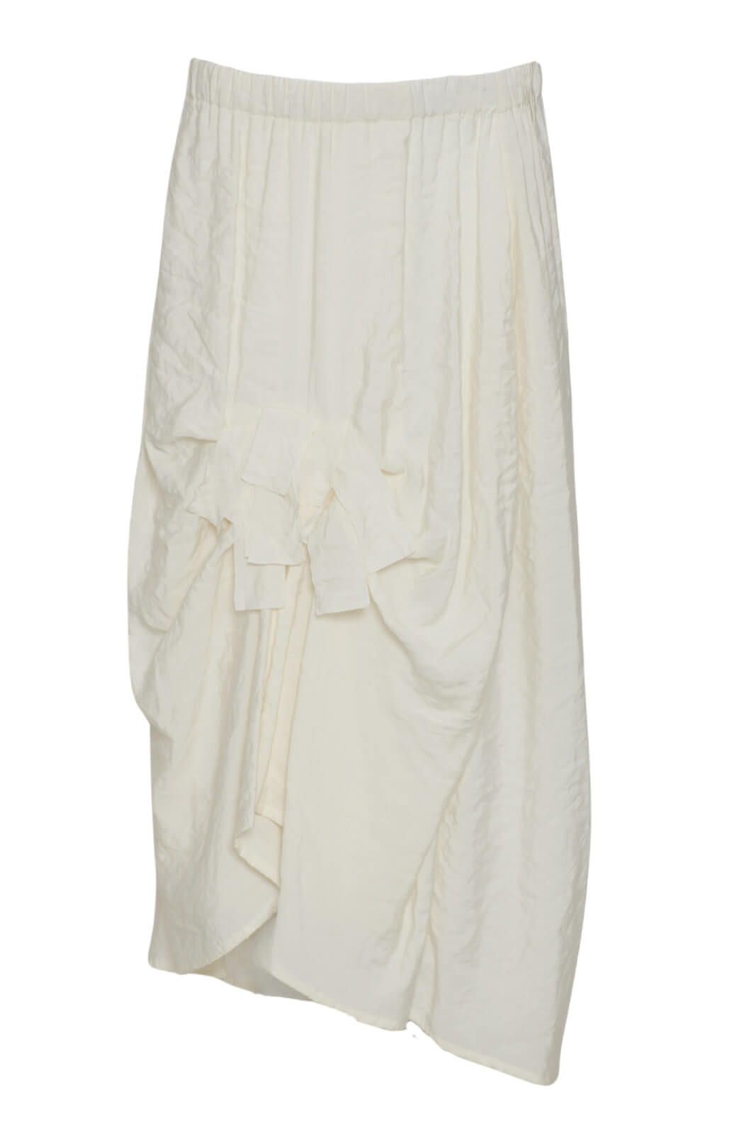 Tadashi Gonna cotone pieghe fronte