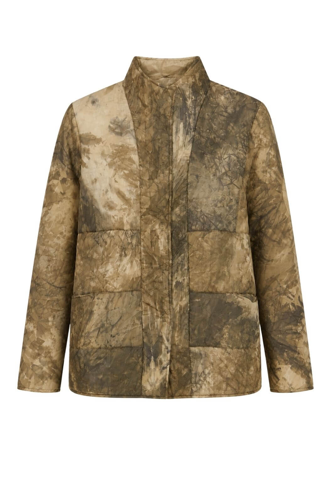 Tadashi Piumino Donna Ovetto Tie Dye Crinkle