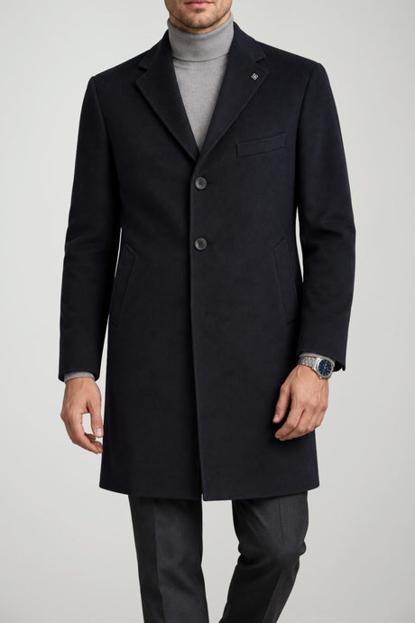 Tagliatore Cappotto Uomo in lana e cashmere / Navy