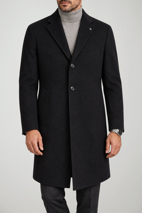Tagliatore Cappotto Uomo in lana e cashmere / Nero