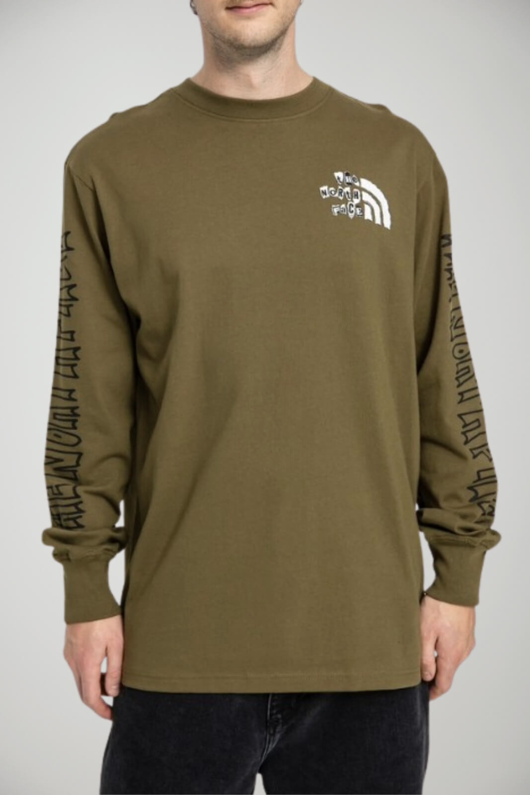 T-shirt da uomo The North Face con stampa over fit fronte 1