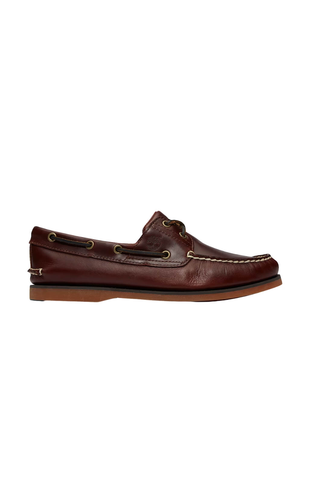 Scarpa da barca uomo Timberland in pelle con lacci in cuoio