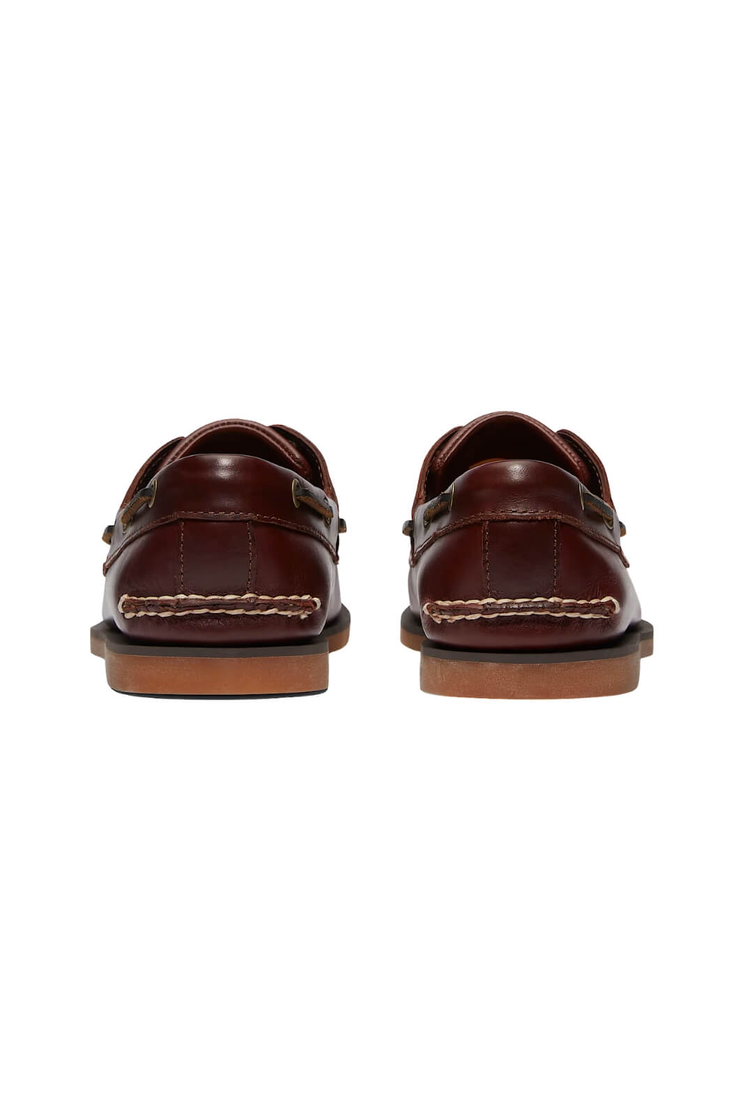 Scarpa da barca uomo Timberland in pelle con lacci in cuoio