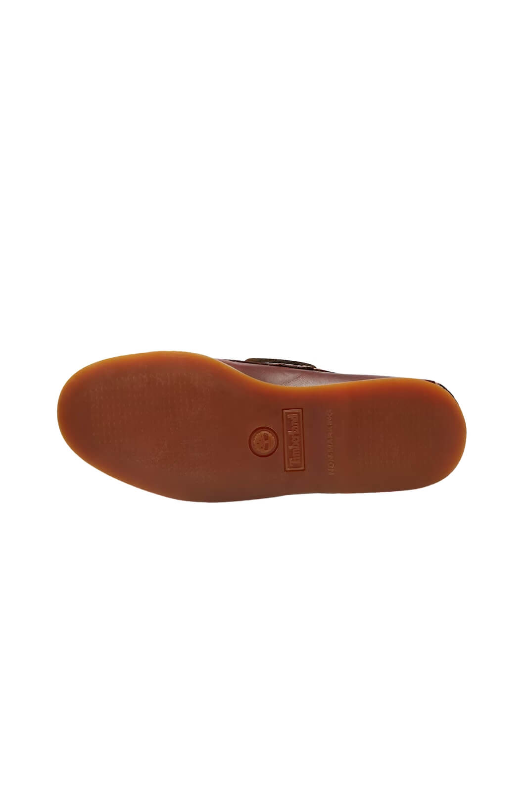 Scarpa da barca uomo Timberland in pelle con lacci in cuoio
