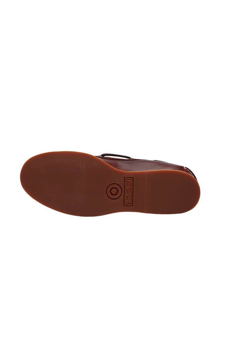 Scarpa da barca donna Timberland in pelle con lacci in cuoio