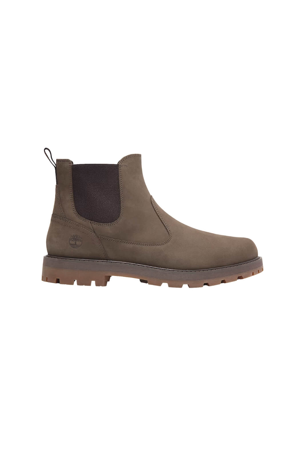 Stivali da uomo Timberland in pelle modello Chelsea lato