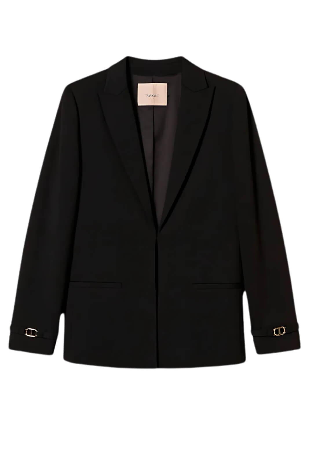 Blazer donna Twinset con cinturino oval-t fronte