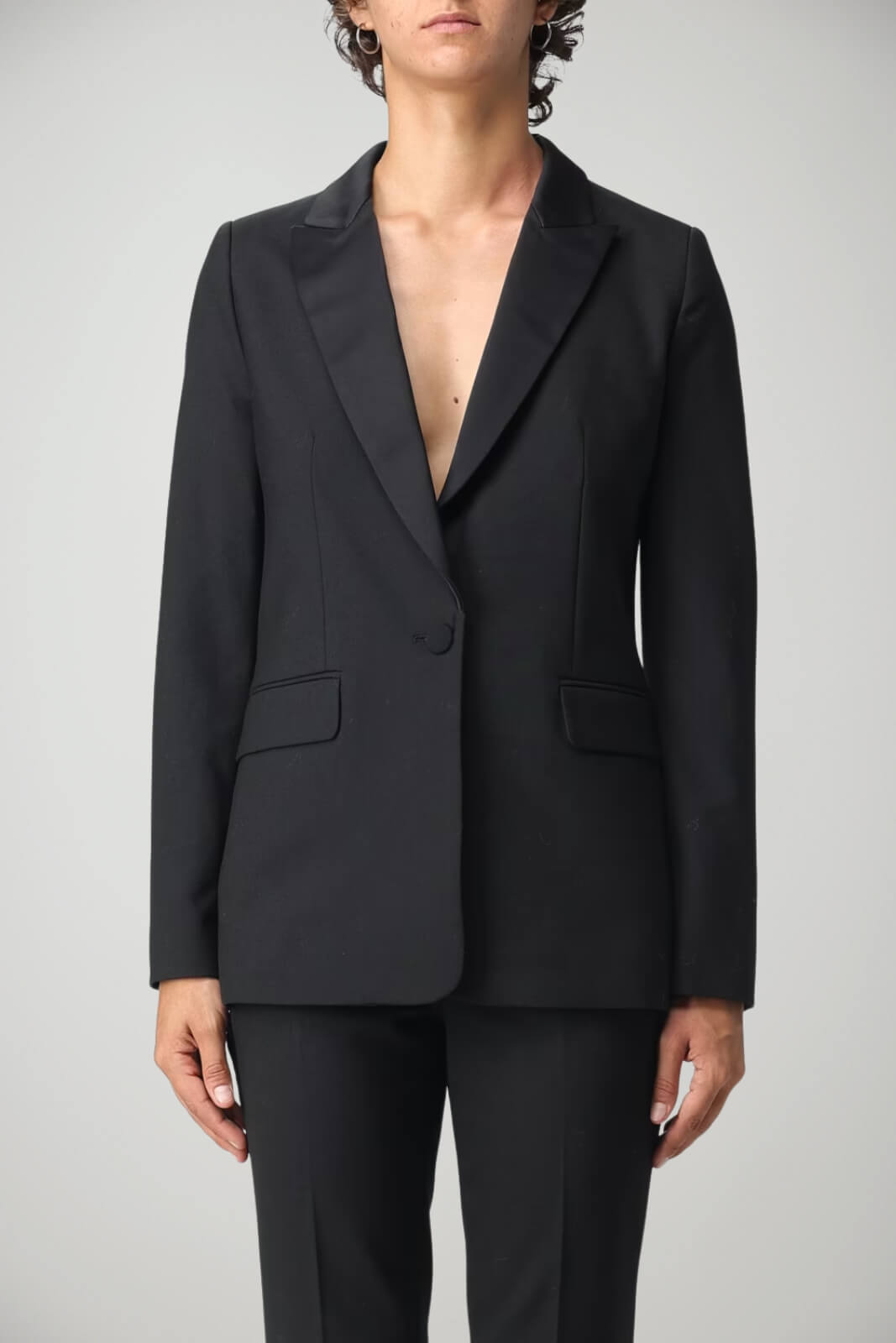 Blazer da donna monopetto Twinset fronte 1
