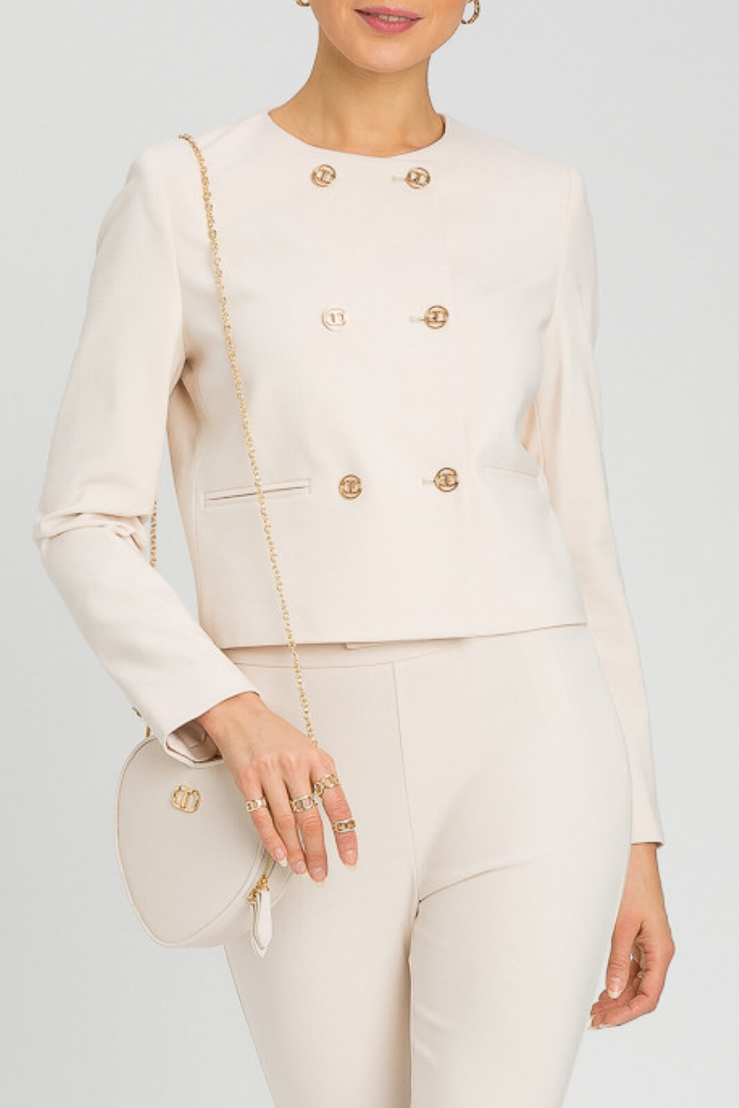 Giacca donna Twinset doppiopetto fronte 1