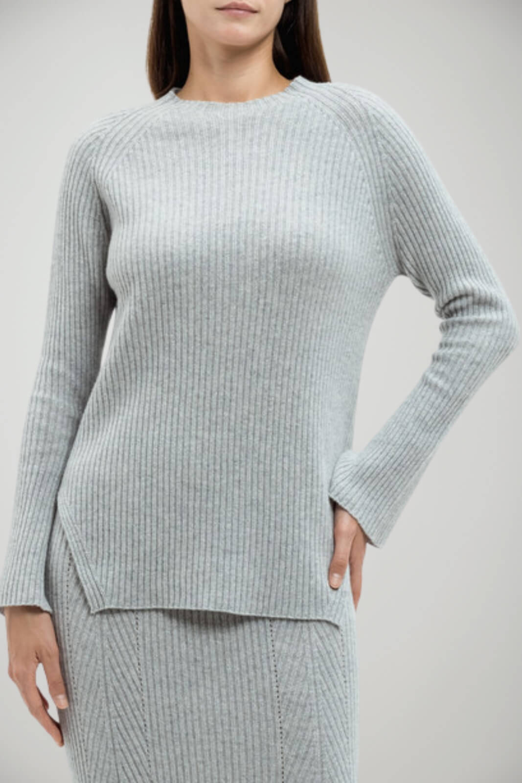 Maglione da donna Twinset in lana a coste