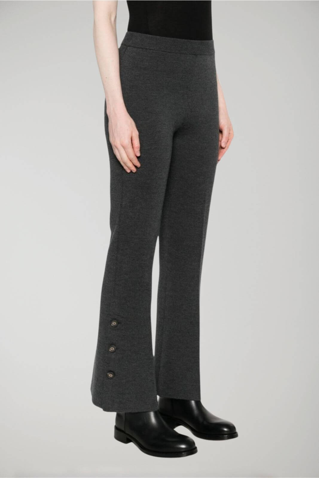 Pantaloni in lana da donna Twinset fronte 1