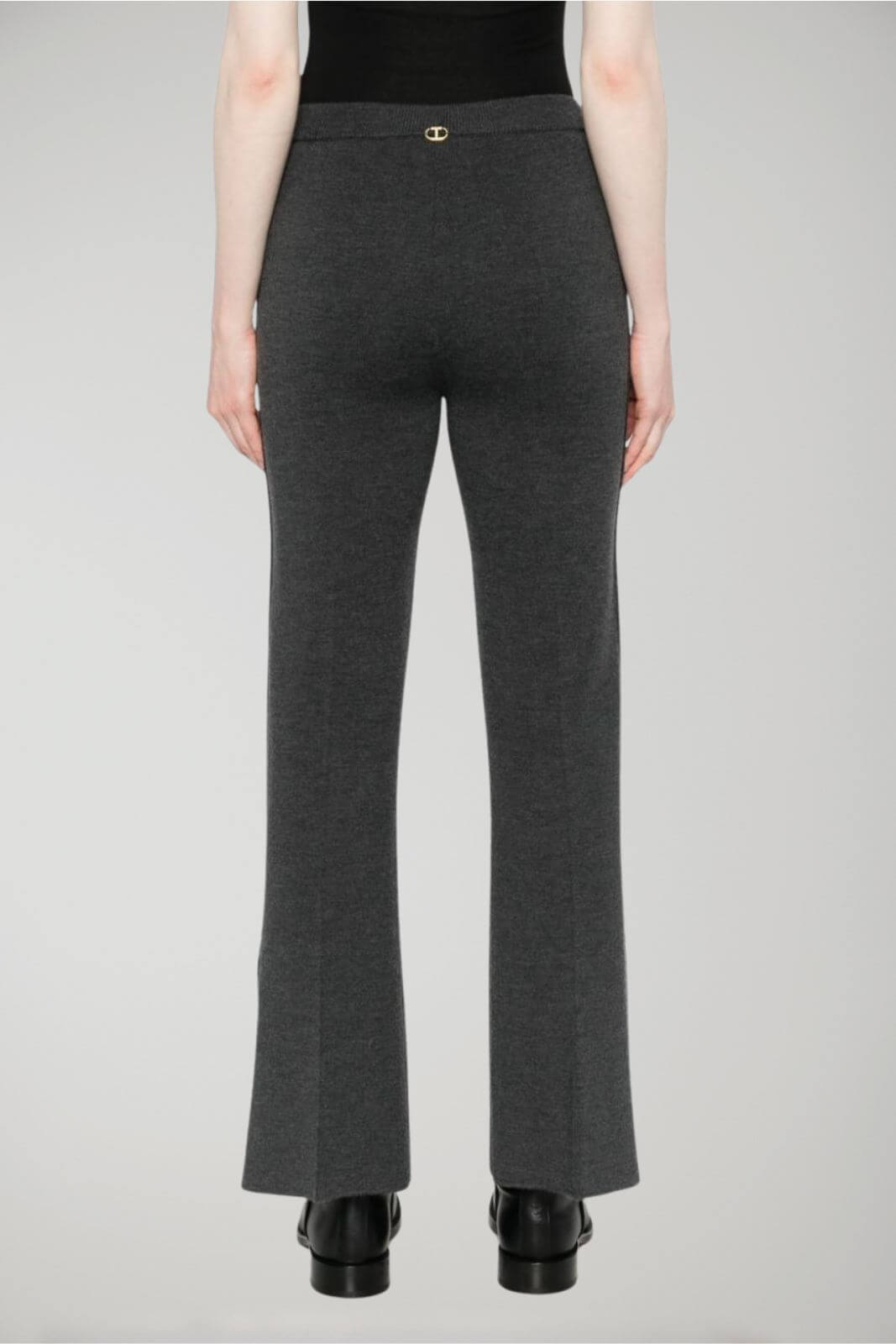 Pantaloni in lana da donna Twinset retro