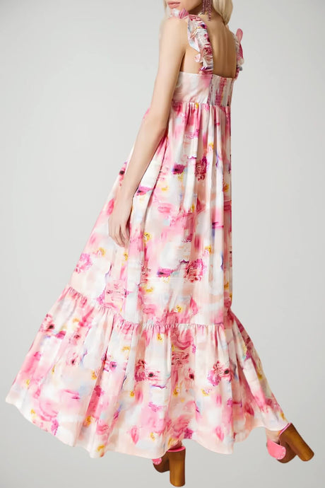 Twinset Actitude Abito Donna in popeline a stampa floreale